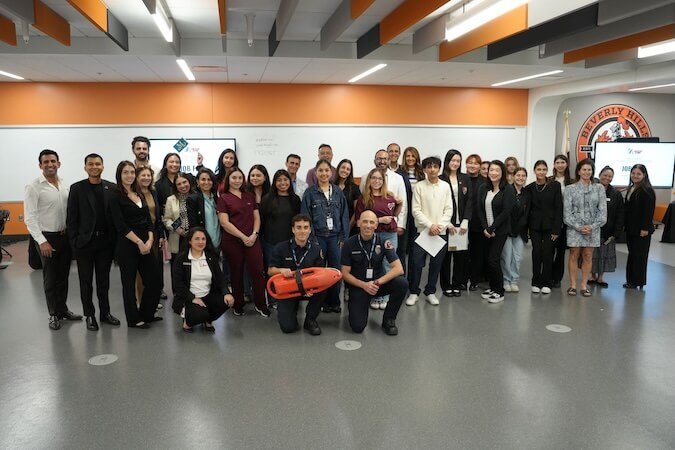 Comfy Dental Studios at the Beverly Hills High School Job Fair